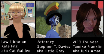 Image: virtual world law avitars