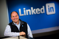 Image: Dan Nye, CEO of Linkedin