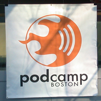 Image: Podcamp Boston banner