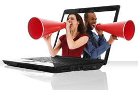 Laptop Megaphone